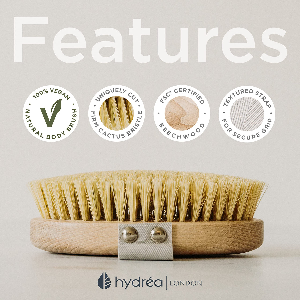Hydrea London exfoliation action removes dead skin cells for radiant skin.