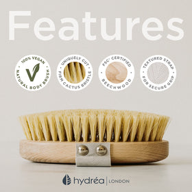 Hydrea London exfoliation action removes dead skin cells for radiant skin.