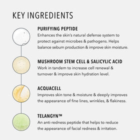 HydroPeptide AquaBoost product shot of user applying moisturizer on the face.