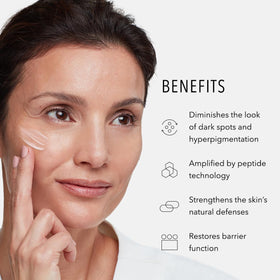 HydroPeptide Face Lift being applied for balanced hydration and subtle firming.
