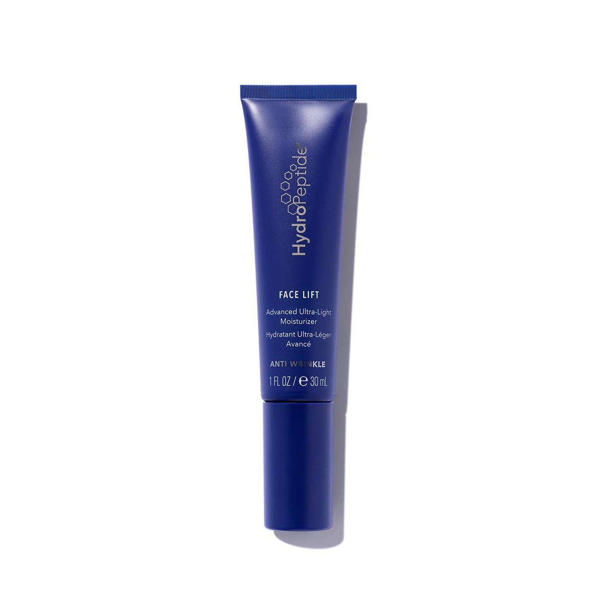 HydroPeptide Face Lift bottle with pump for easy daily use and light hydration.