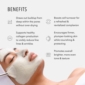 HydroPeptide Miracle Mask being applied to skin for lifting effect