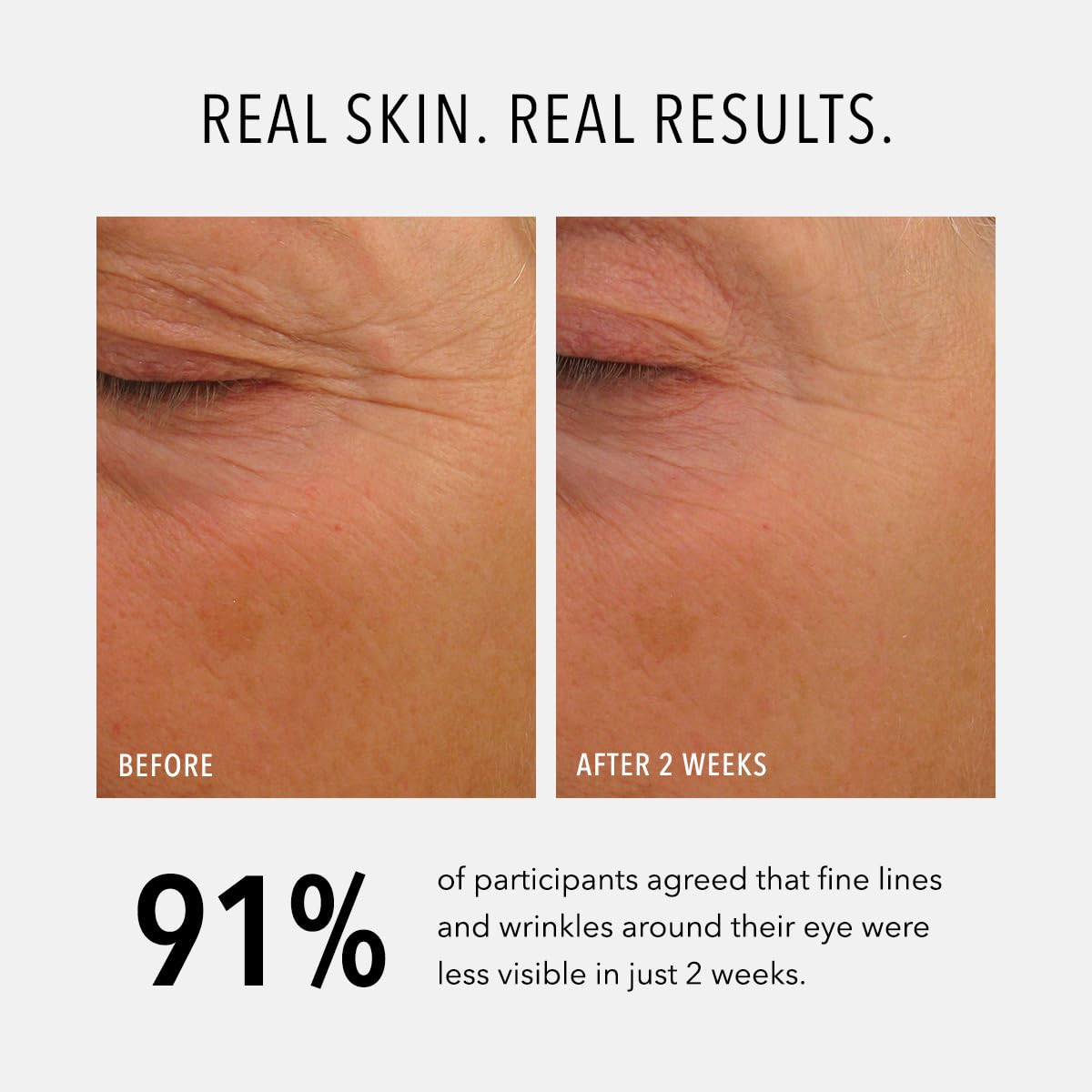 HydroPeptide peptide technology graphic illustrating firming and radiance support