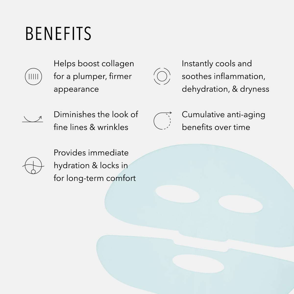 HydroPeptide Collagel+ Plus mask with antioxidant-rich formula for brighter complexion after use