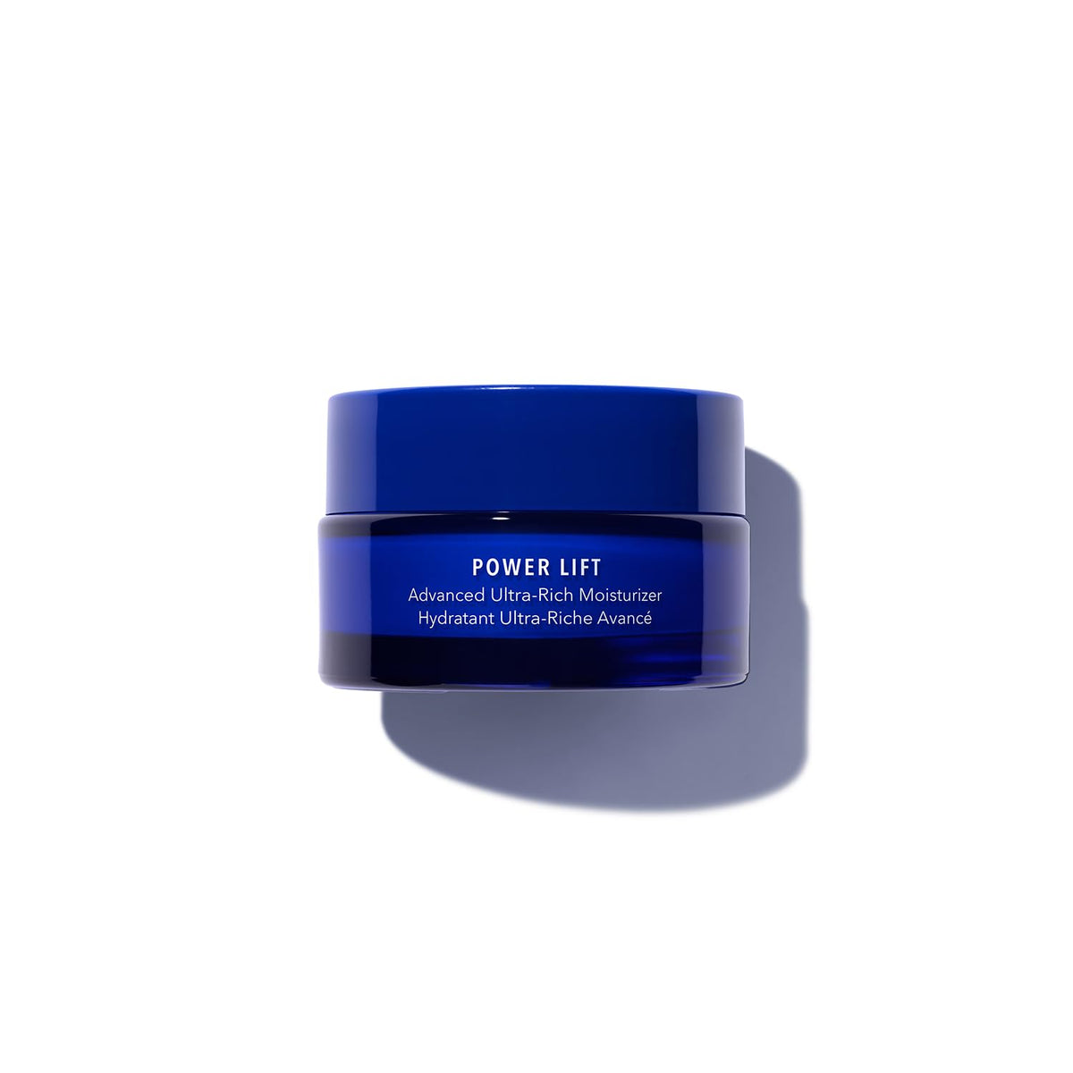 HydroPeptide Power Lift bottle close-up showing rich hydration for dry skin.