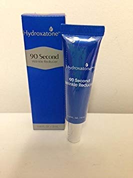 Hydroxatone 90 Second Wrinkle Reducer tube for quick smoothing of fine lines around the eyes.
