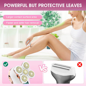 HYEHET IPX7-rated shaver supports safe shower use and quick cleaning