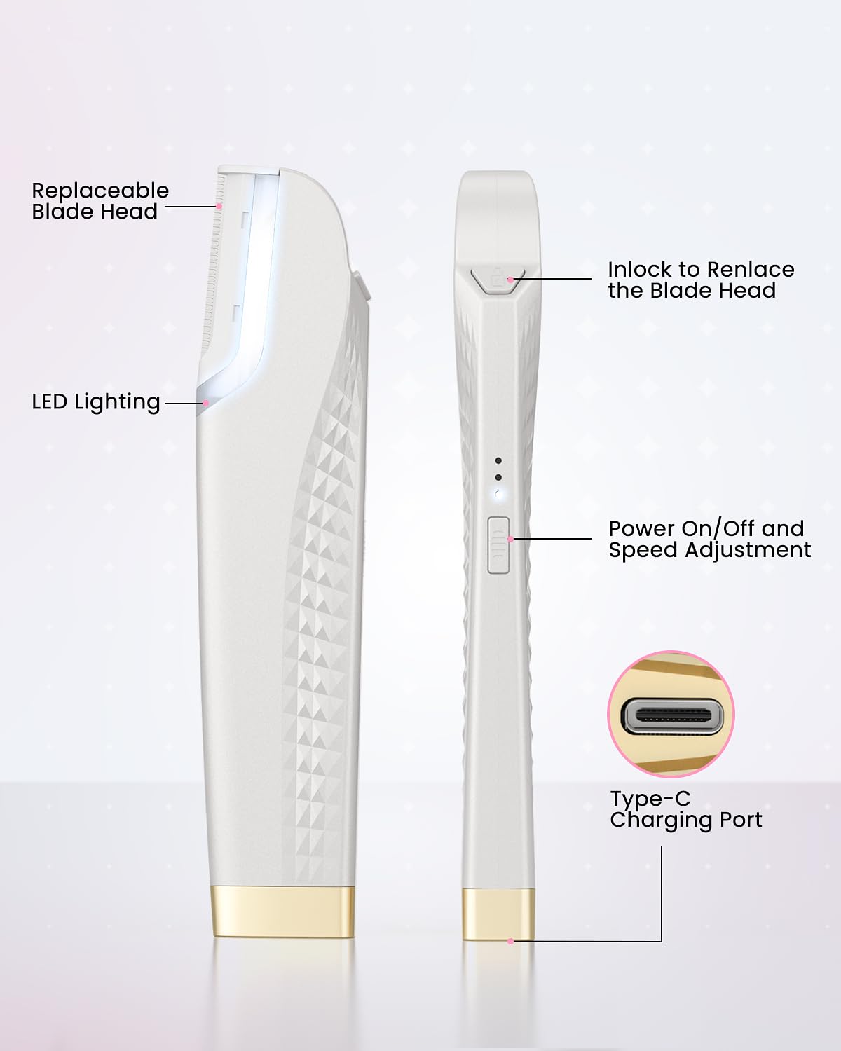 Hyhail Dermaplane Razor 1-year warranty and reliable support