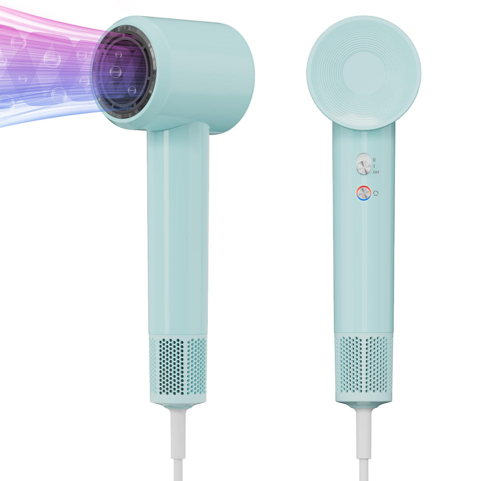 HYLZTHATER ionic hair dryer motor delivers strong airflow for quick drying.