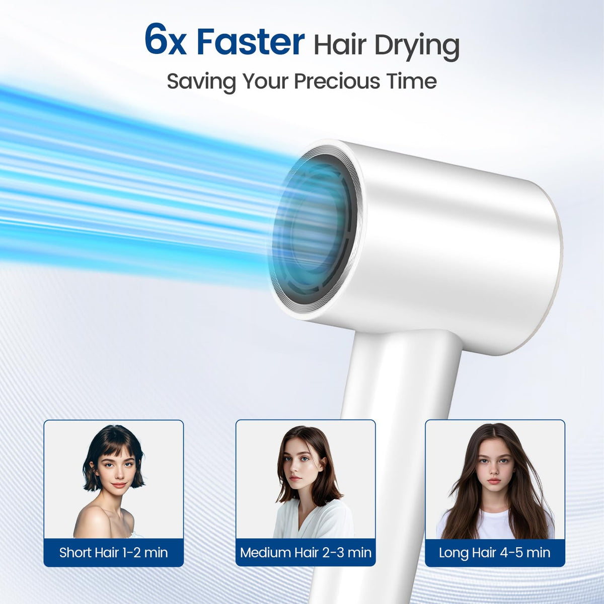 Hyspeedh magnetic attachments stay secure with 360-degree rotation.