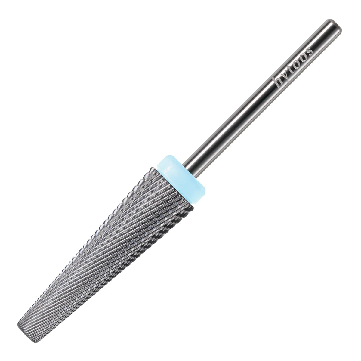 HYTOOS 24mm long tapered nail bit with cross-cut teeth for fast acrylic removal.