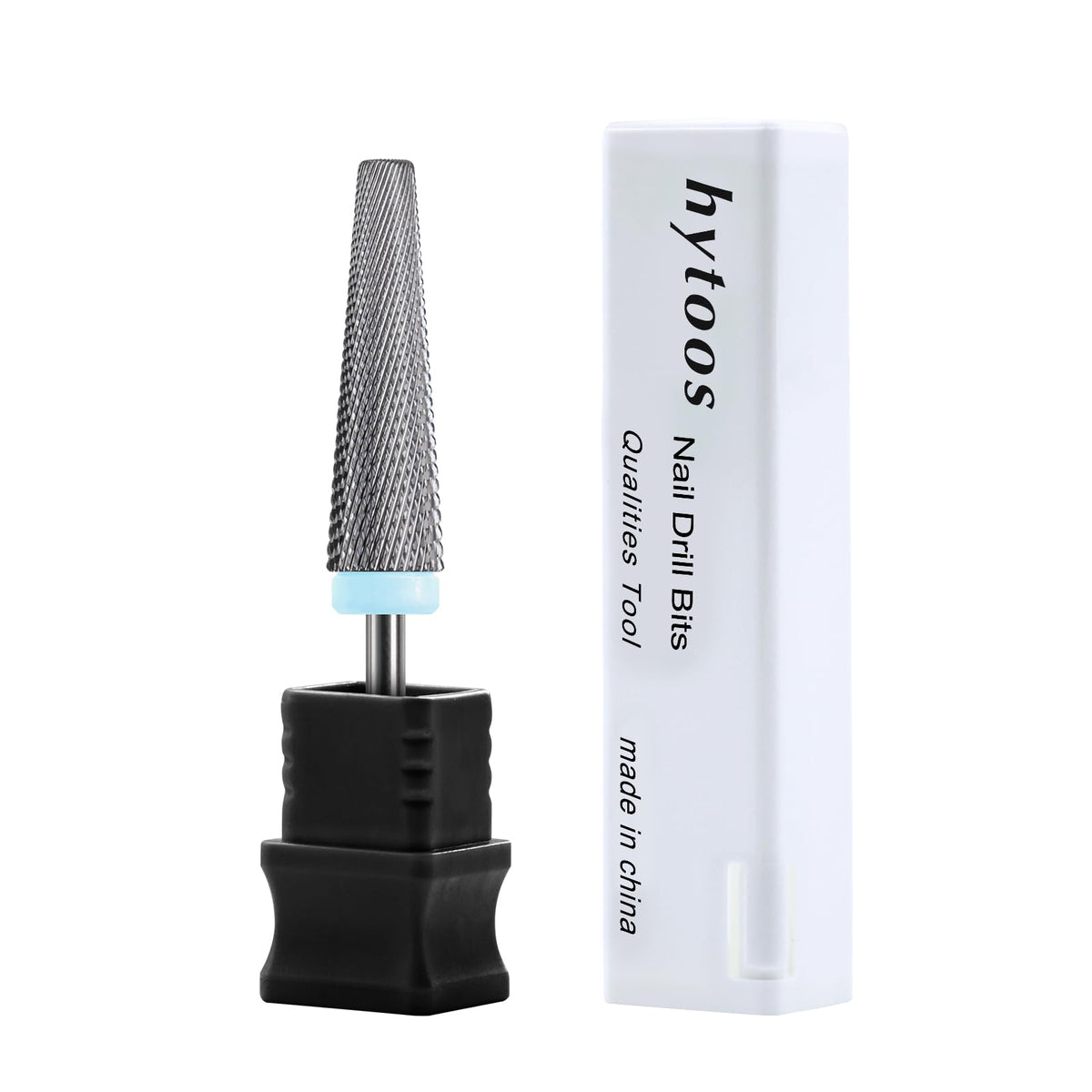 HYTOOS 5-in-1 cross-cut design supports versatile nail prep and finishing.