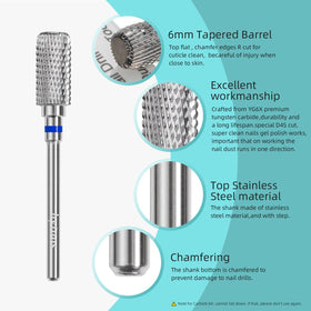HYTOOS tungsten carbide material delivers durability and long life.