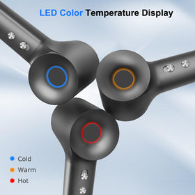 Magnetic nozzle for easy attachment and precise airflow.