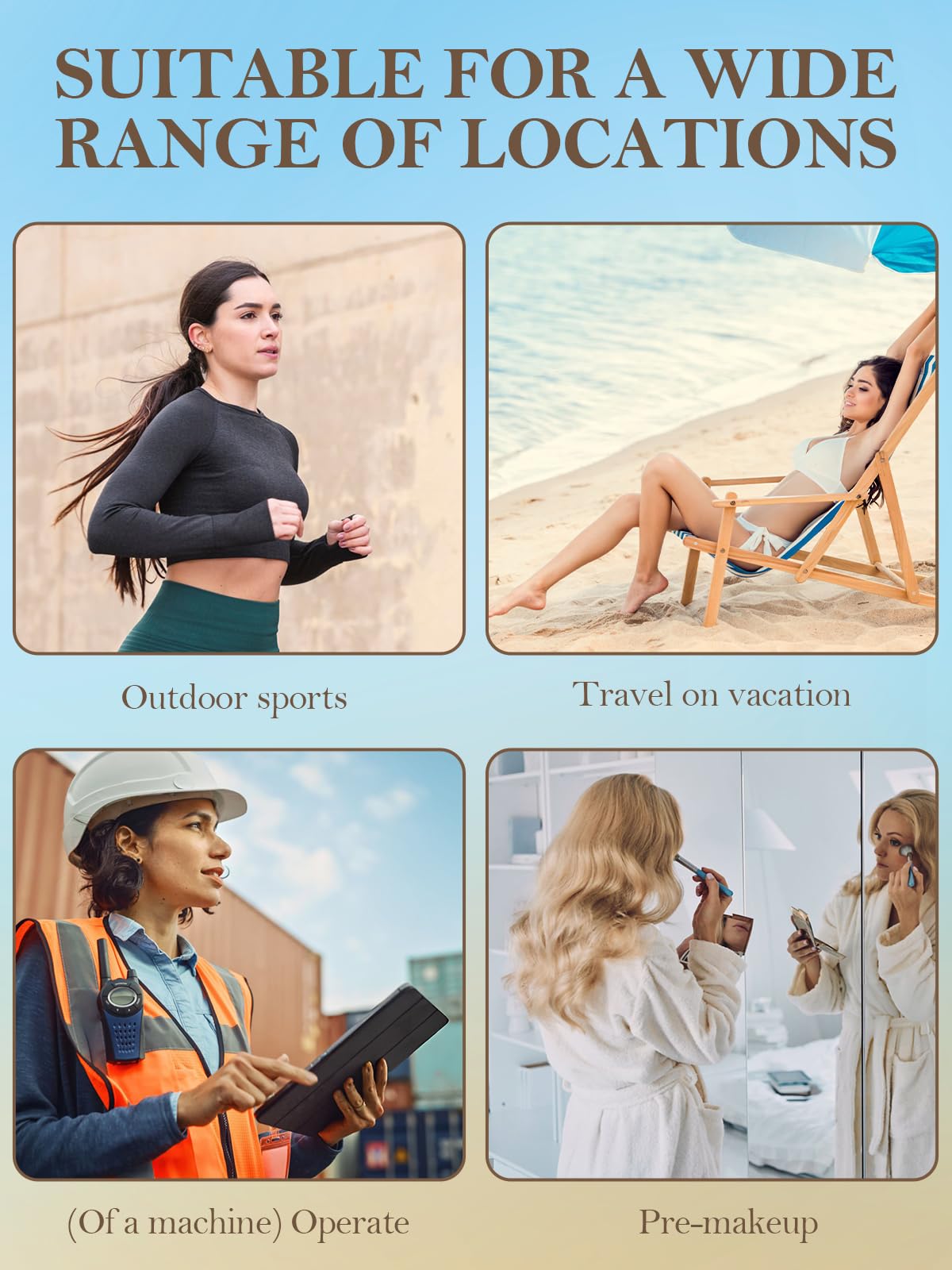 HZENPPOR Everyday use sunscreen for face, hands, legs, and back coverage.