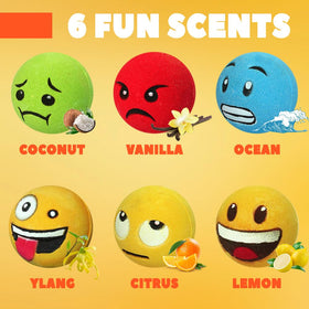 HZEX coconut scent bath bomb for a tropical, moisturizing soak.