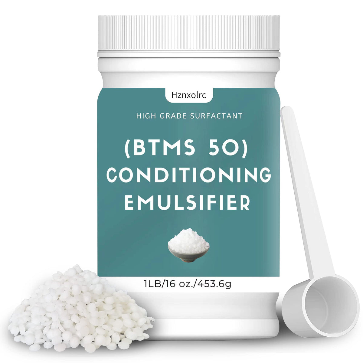 Hznxolrc BTMS 50 granules ready to blend for silky conditioning emulsions