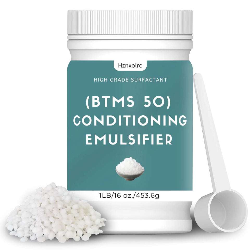 Hznxolrc BTMS 50 granules ready to blend for silky conditioning emulsions