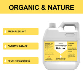 Closeup of natural surfactant foaming action from Hznxolrc Coco Betaine