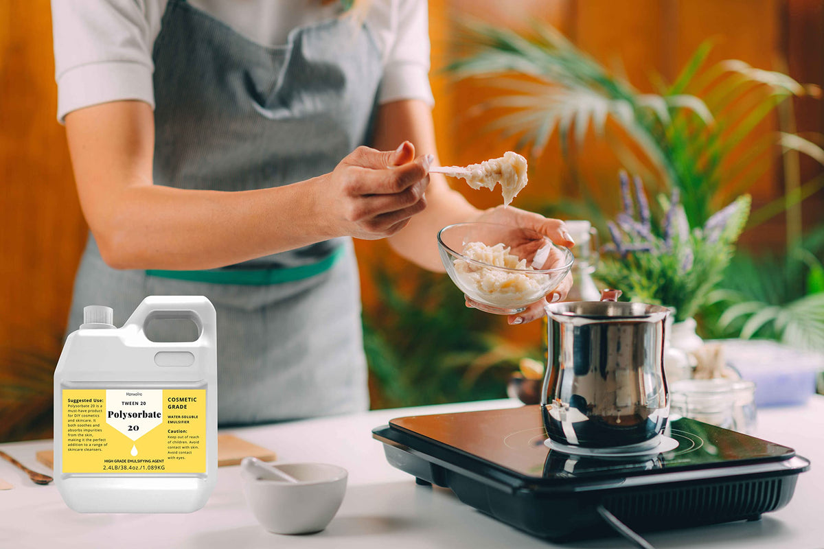 Hznxolrc Polysorbate 20 DIY skincare ideas demonstrate versatile use.