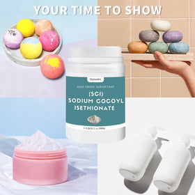 Hznxolrc SCI enables gentle cleansing for bath bombs and foaming products.
