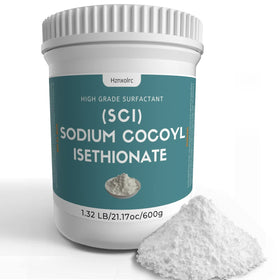 Hznxolrc SCI powder packaging shows eco-friendly container for DIY bath projects.