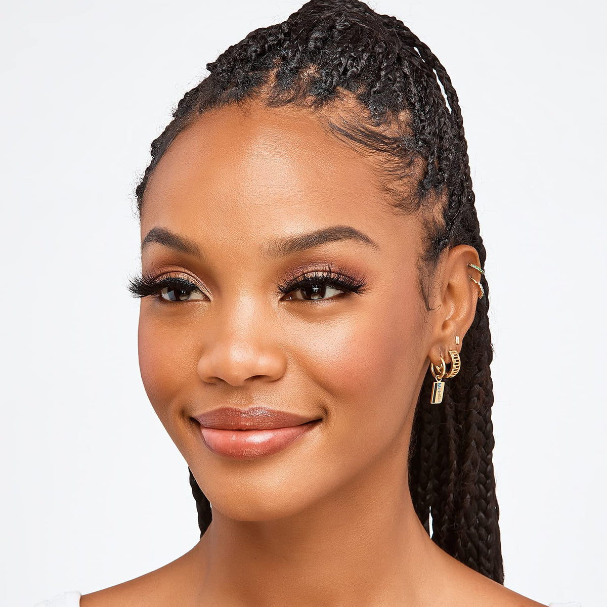 i-ENVY mink 3D lashes value pack dramatic look for evenings.