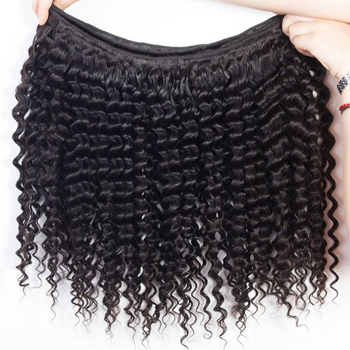 IAMFUPO natural-black color bundles ready to be dyed or styled to match your look.