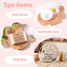 iaovueby lemon bath bomb for refreshing bath moments.