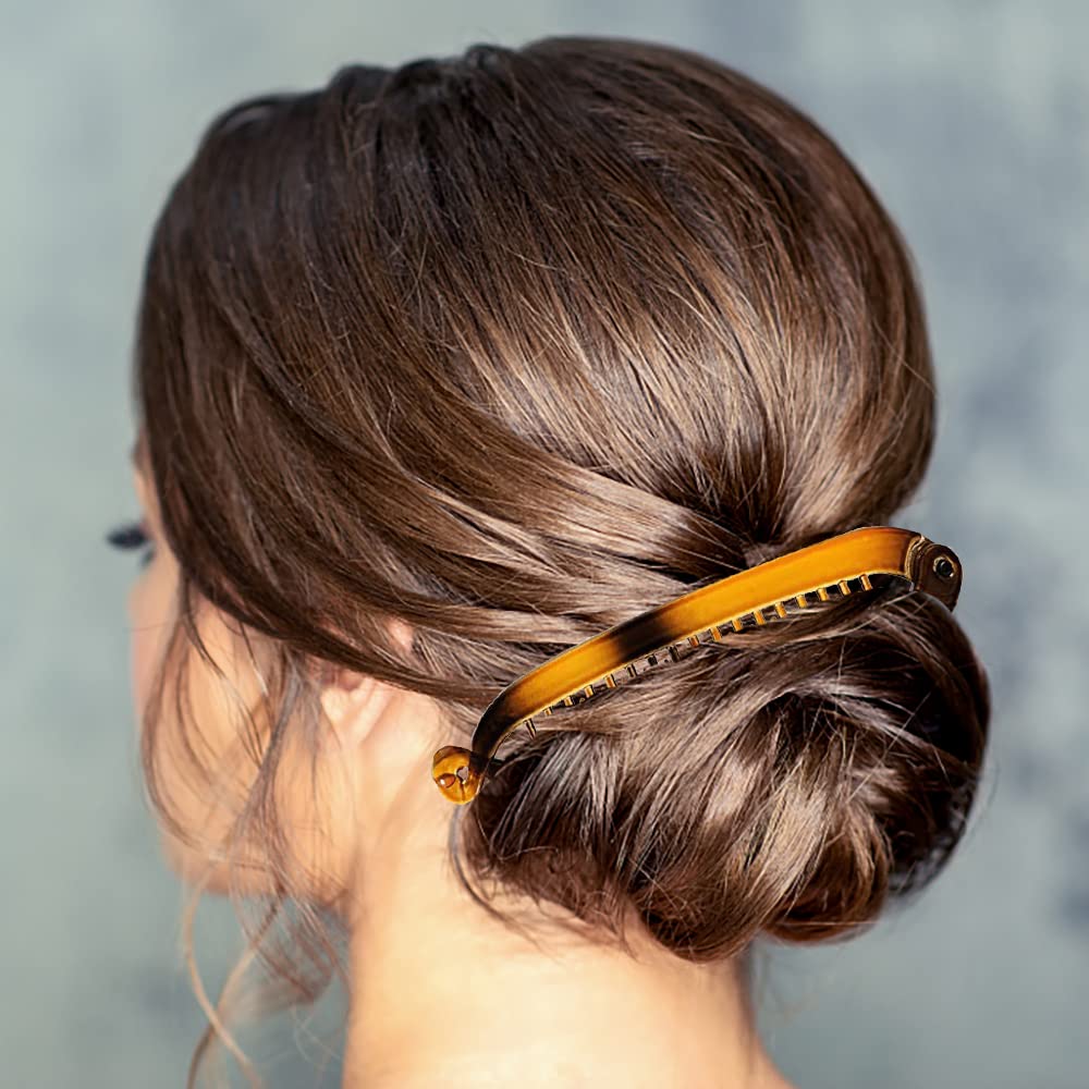 IAXSEE flexible interlocking banana clip easy adjustment.