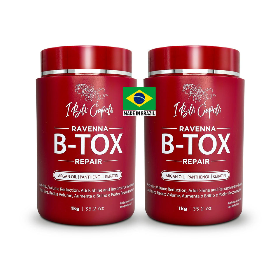 I Belli Capelli B-tox Repair Mask packaging highlights keratin treatment for smoother hair