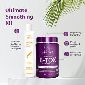 I Belli Capelli Ravenna Blond B-ToX close-up with rich texture for even coverage