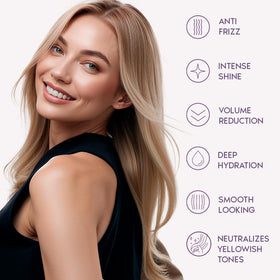 I Belli Capelli Ravenna Blond clarifying shampoo label supports brighter, more uniform color