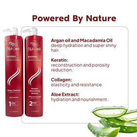 Argan oil mask for nourishing and smoothing hair