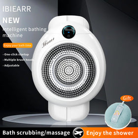 IBIEARR hands-free shower scrubber for convenient body cleaning