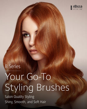 Ibiza Hair Blonde bristles glide smoothly through color-treated or fine hair.
