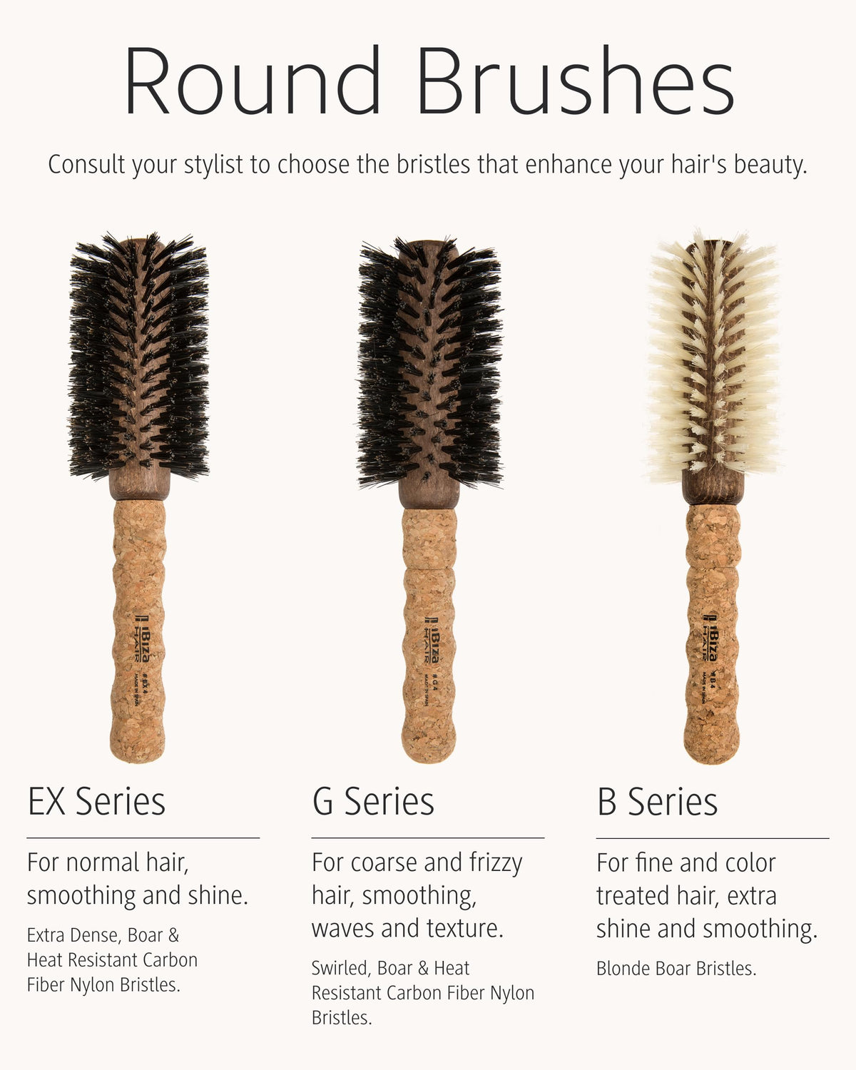 Ibiza Hair Brush care guidance helps maintain performance and longevity.