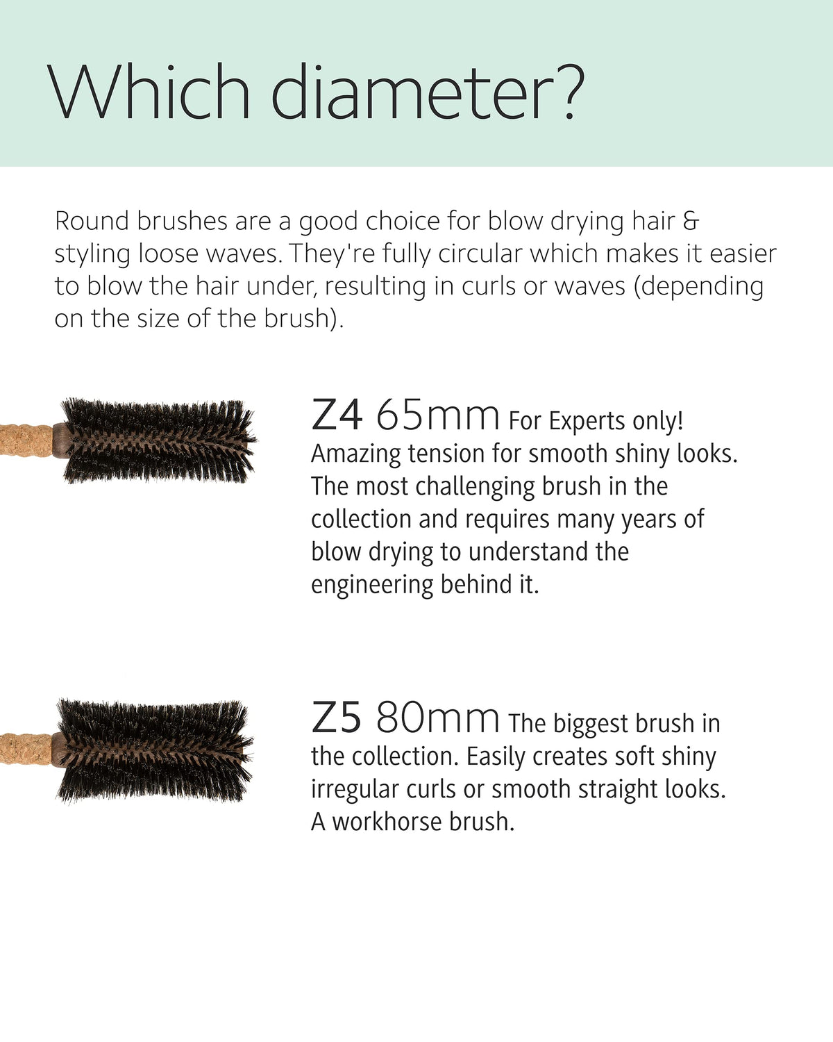 Ibiza Hair extra-long barrel covers larger sections quickly.