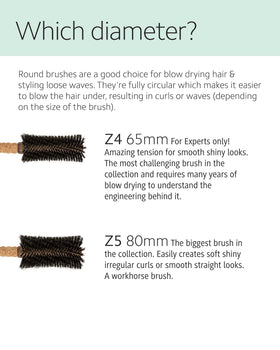 Ibiza Hair extra-long barrel covers larger sections quickly.