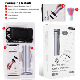 IBN G cleaning brush included for quick maintenance.
