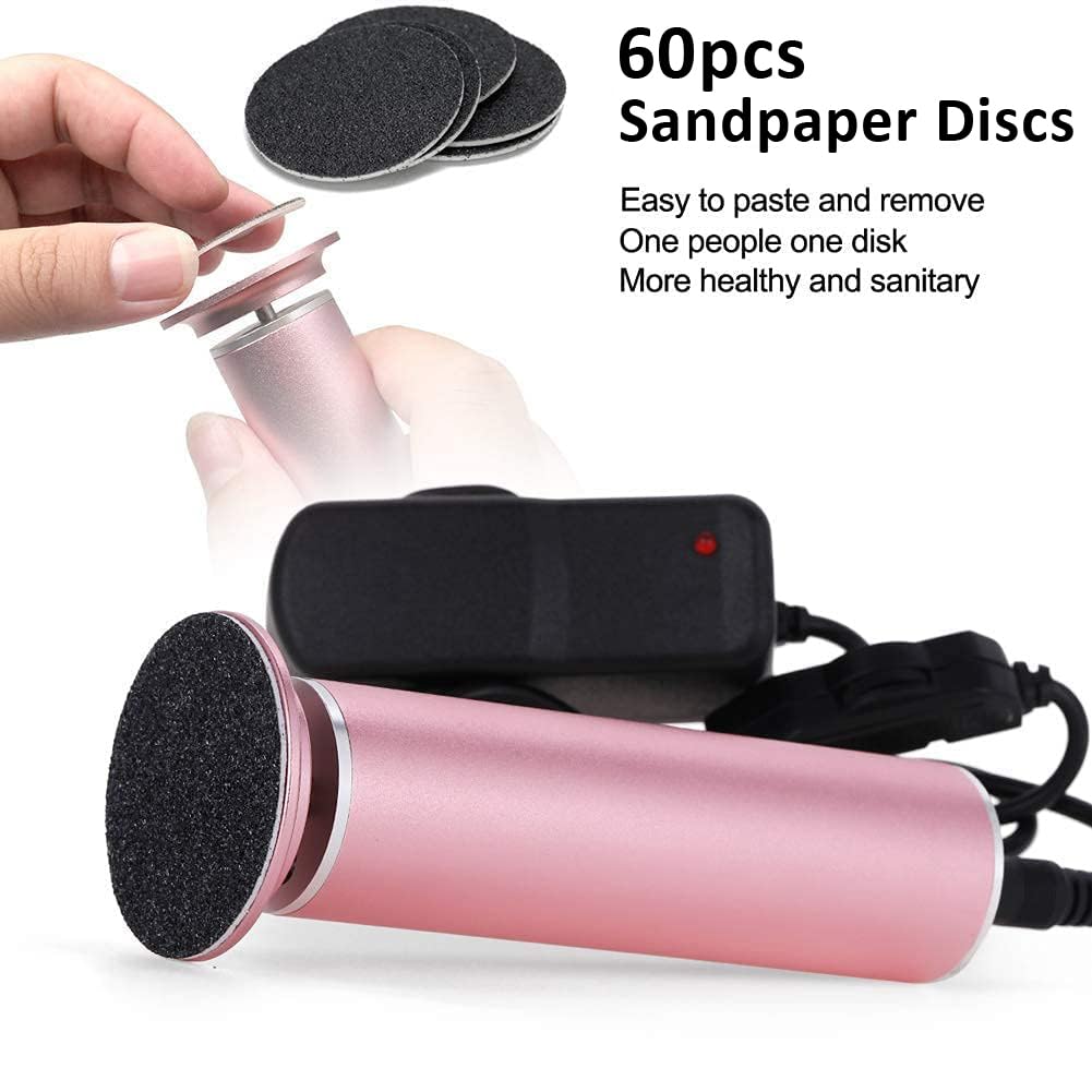 I.B.N G electric foot file ergonomic handle close-up for comfortable grip.