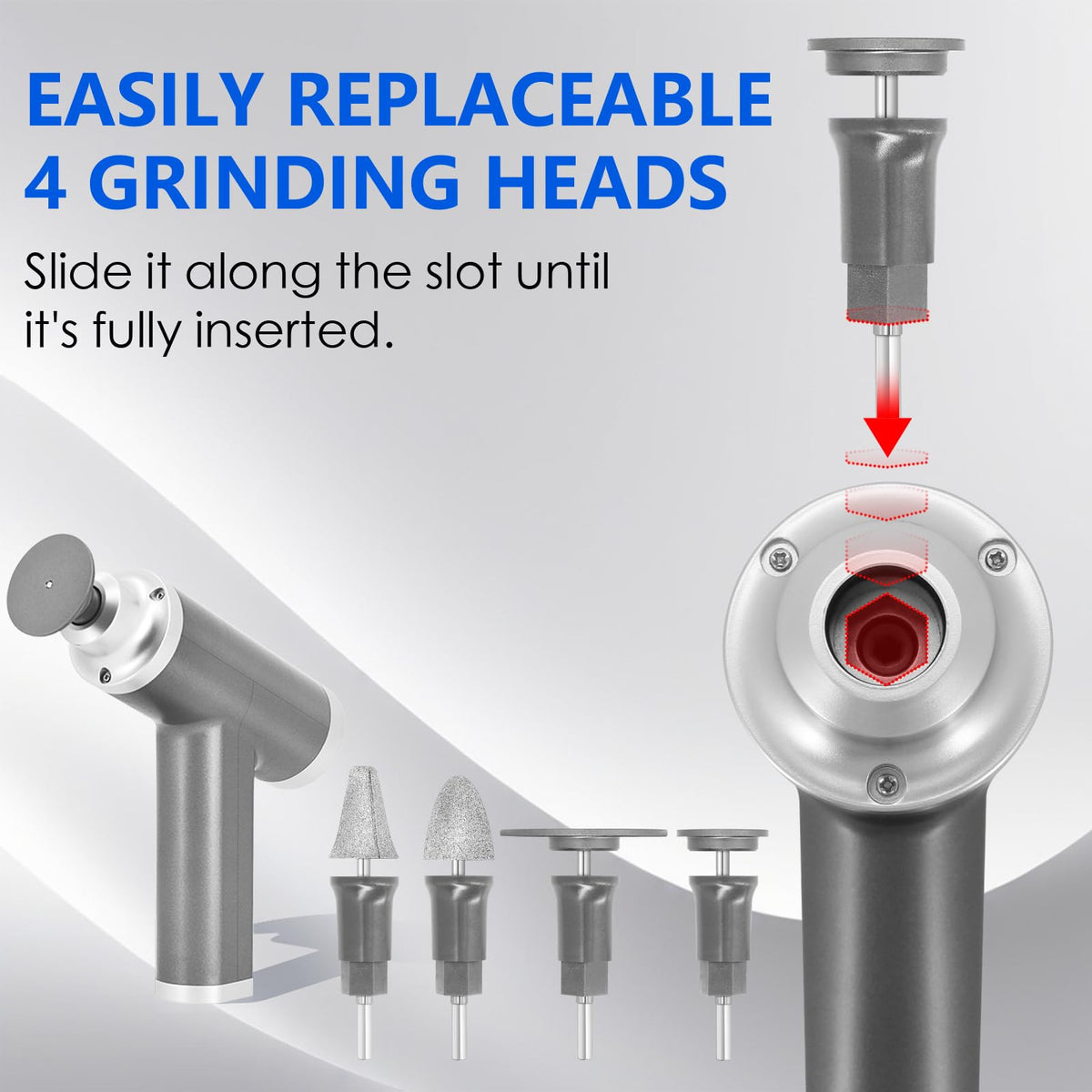 IBN G gray professional design suited for home spa routines