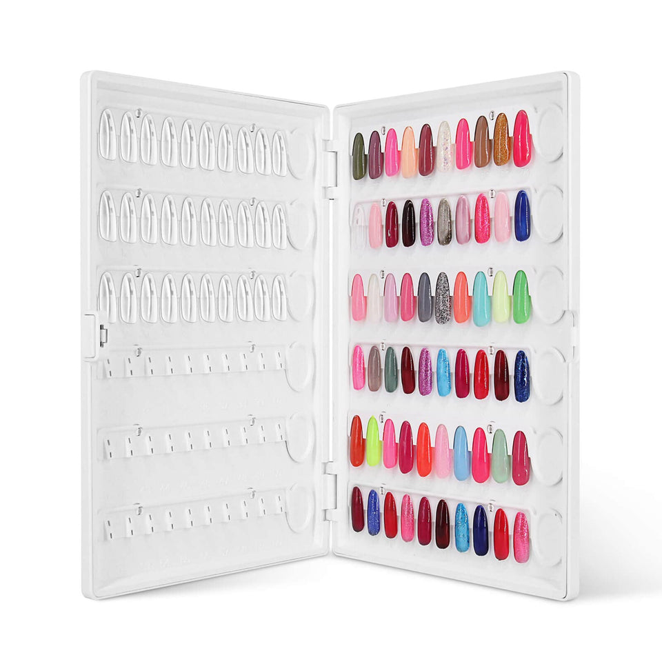 IBN G Nail Color Display Book C10 front cover shows sleek design for nail art inspiration