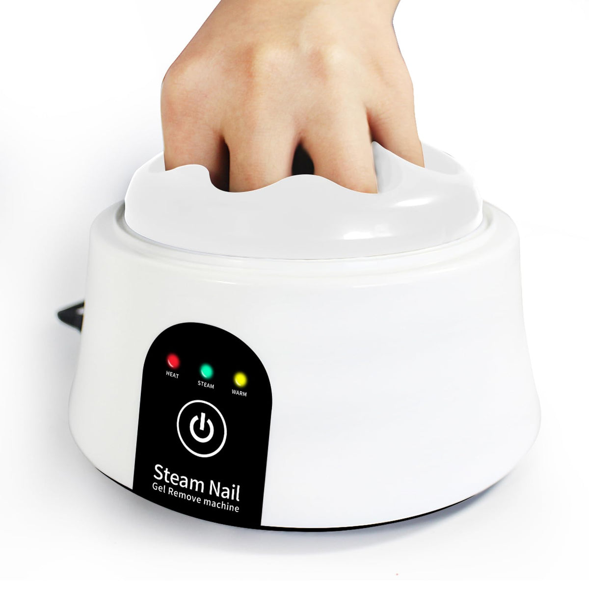 I·B·N G nail soaking bowl front view for at-home gel removal