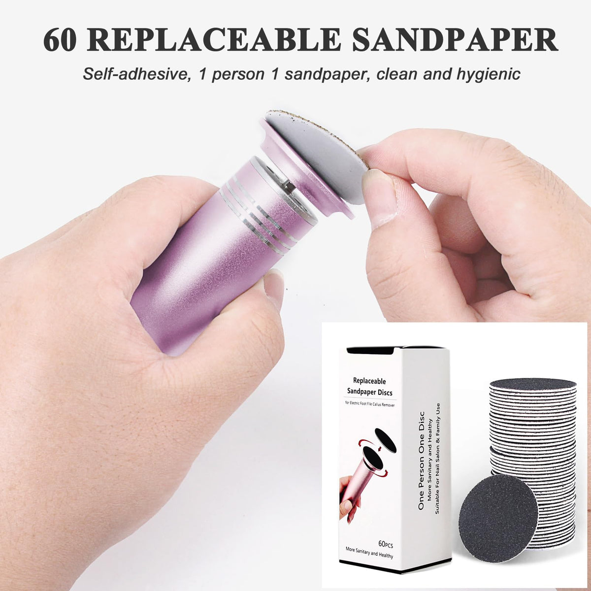 IBN G replacement sandpaper discs box included.