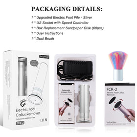 I·B·N G ibng upgraded dust brush for quick cleanup after foot care.