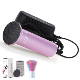 IBN G upgraded electric callus remover in pink for gentle foot smoothing.
