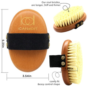 ICANdOIT pores and skin texture improvement through brushing