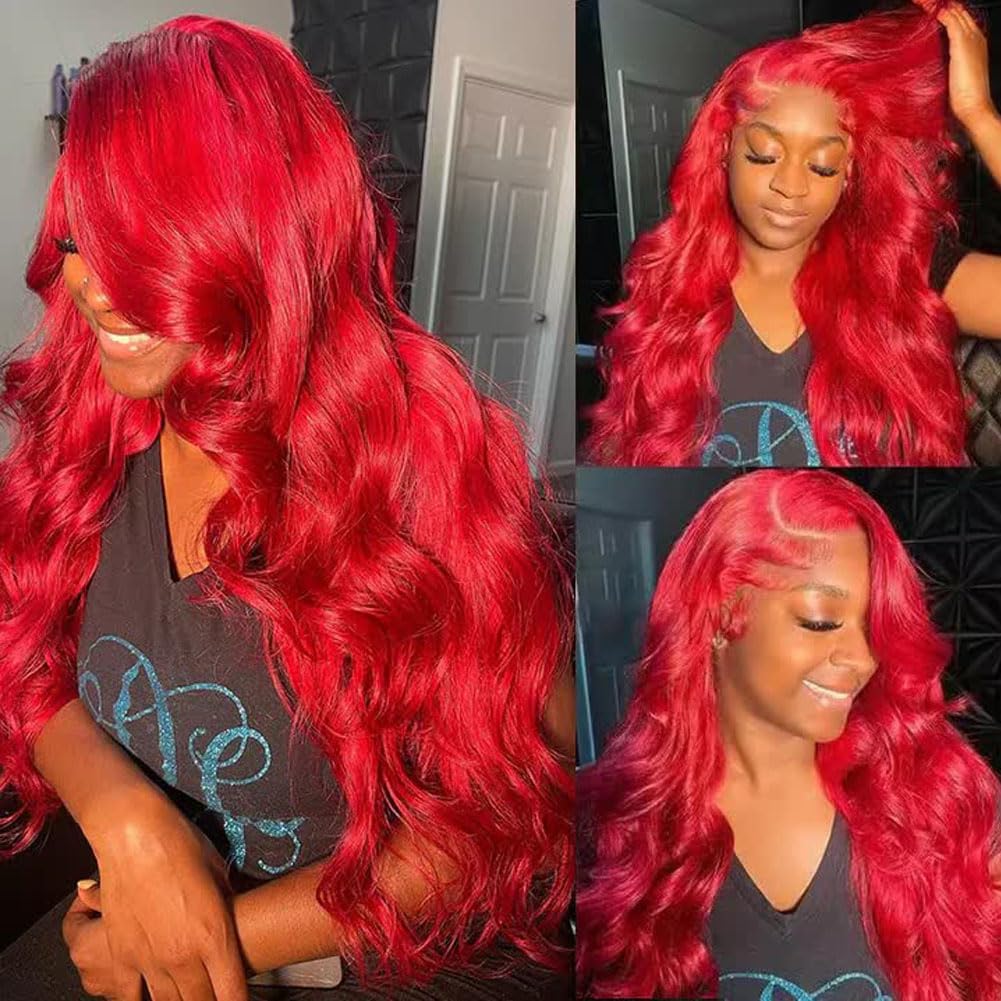 Ice Pear 13x6 HD lace front wig with easy part and breathable fit