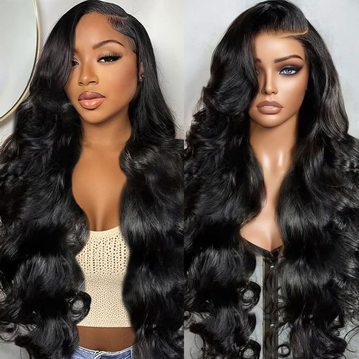Ice Pear wig supports high ponytail or bun styling
